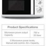 Dawlance DW-220-S Microwave oven - Ezziel 2